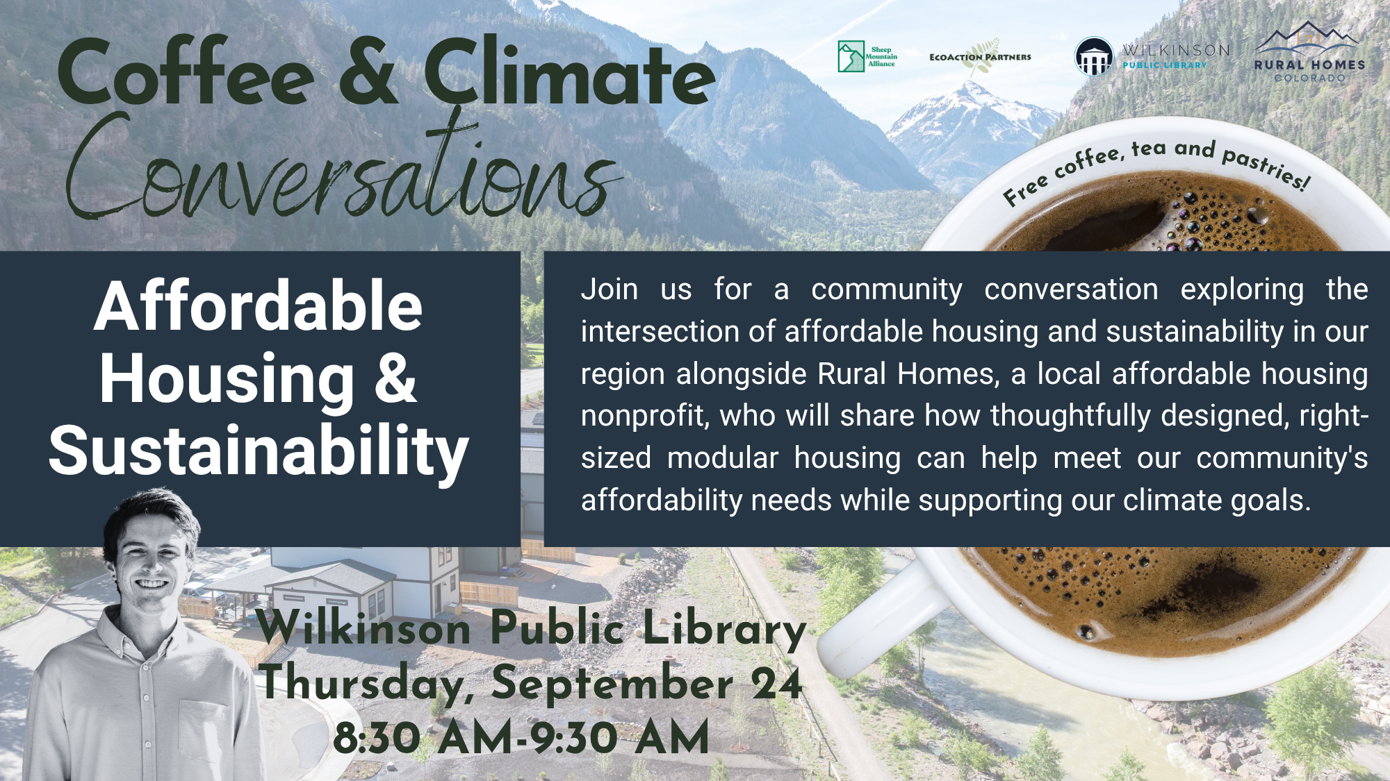 Coffee and Climate Conversations: Affordable Housing and Sustainability