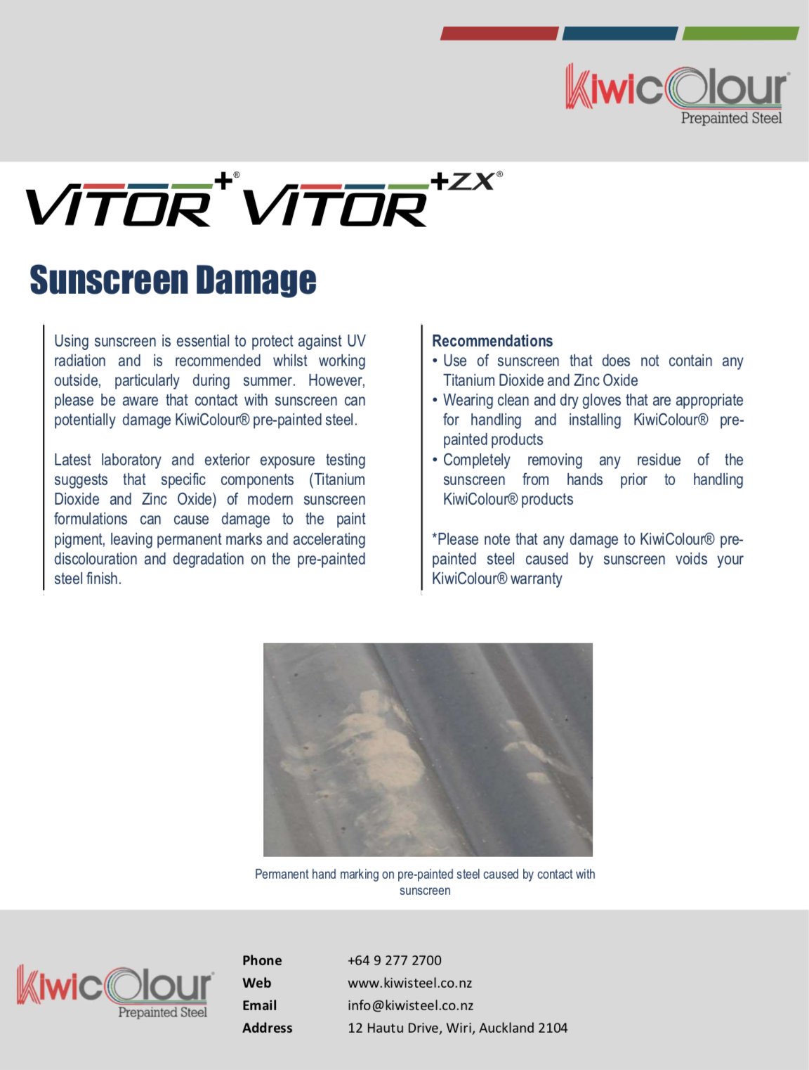 KiwiColour Pre-Painted Steel – Sunscreen Damage Image.png