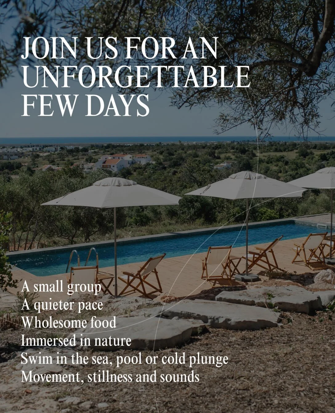 We are sooo excited to share our new 2027 retreat!

Since Gabi and I hosted our very first retreat back in 2022, we&rsquo;ve shared some incredible moments and spaces. 

Across the years, our community has become something so special to us.

For the 