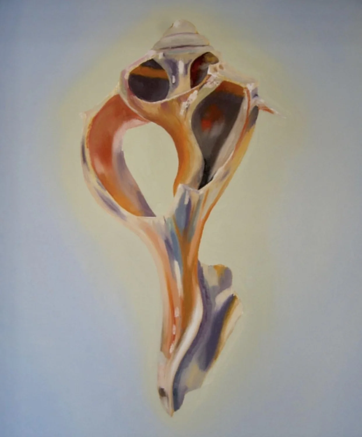 100 Broken Shell Series #4 2011 20” x 24” Oil on Canvas
