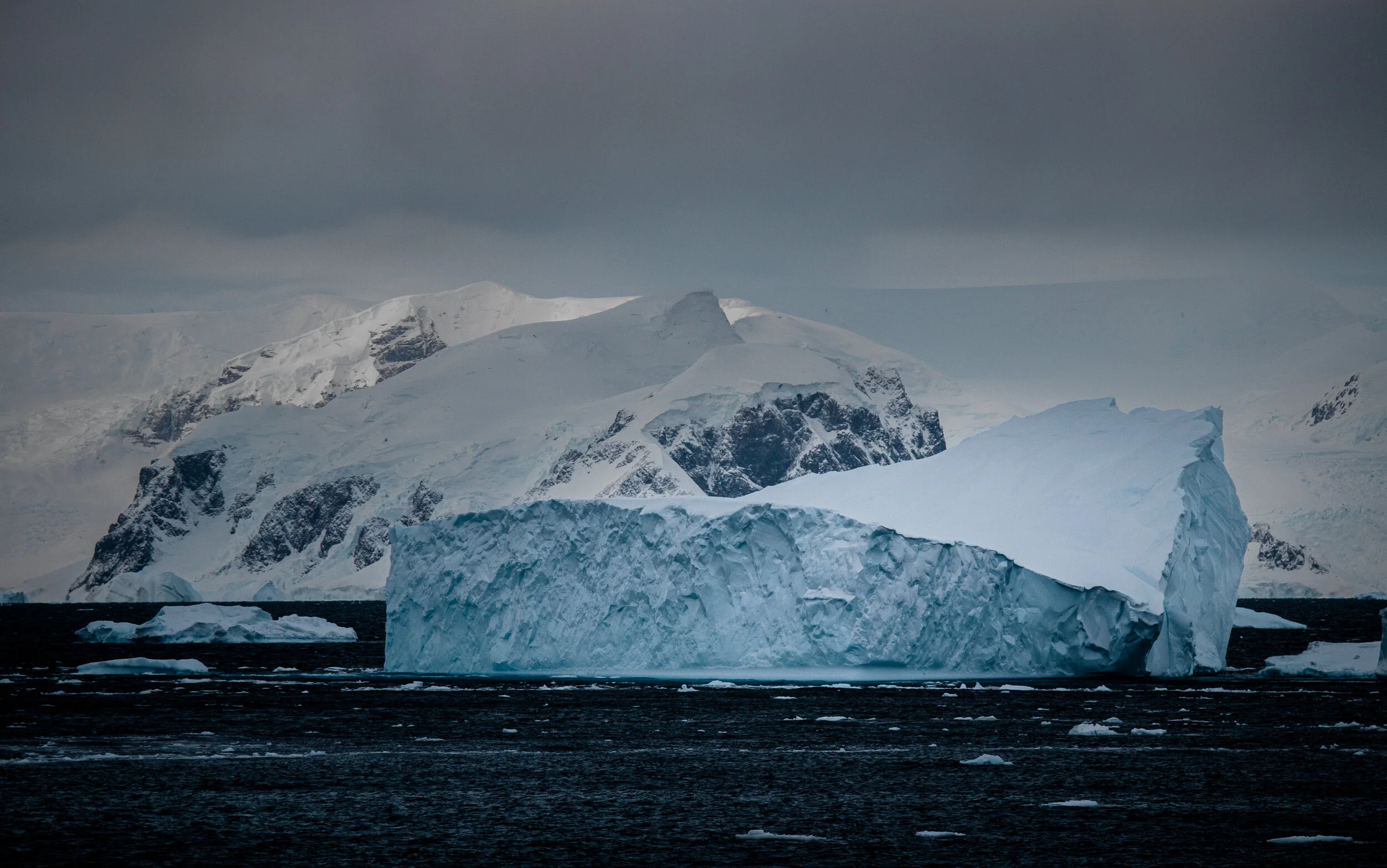 Metallic Ice Berg, Antarctica