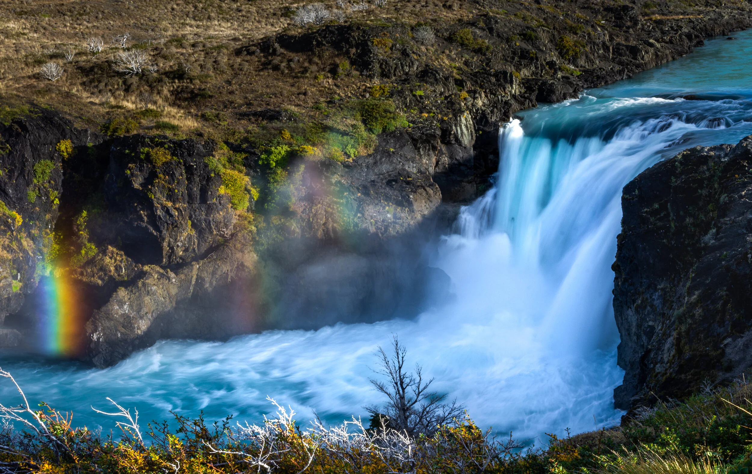 Prisms and Waterfalls, Torres del Pine Chile