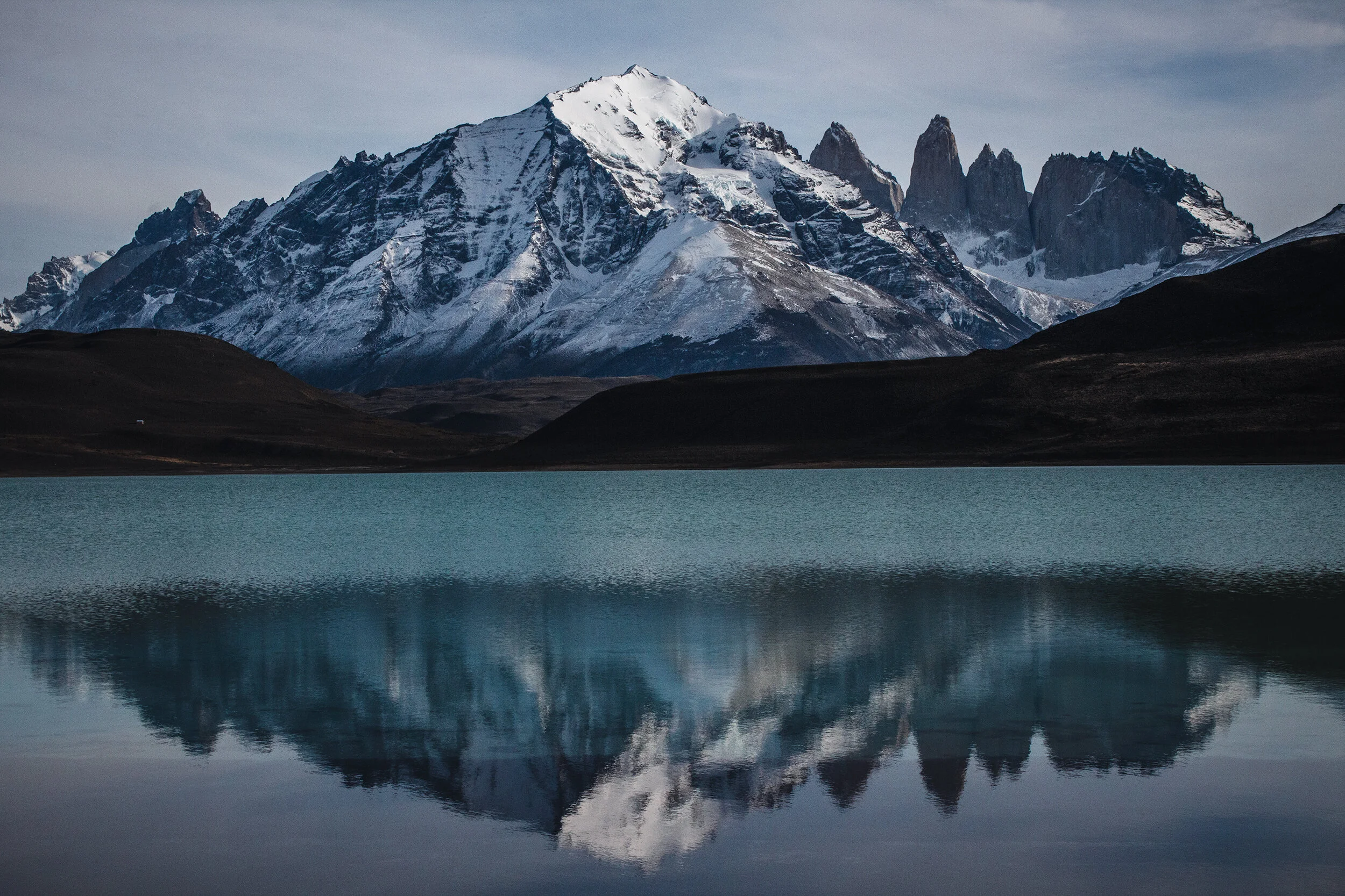 Towers of Blue Mirror, Torres del Pine Chile