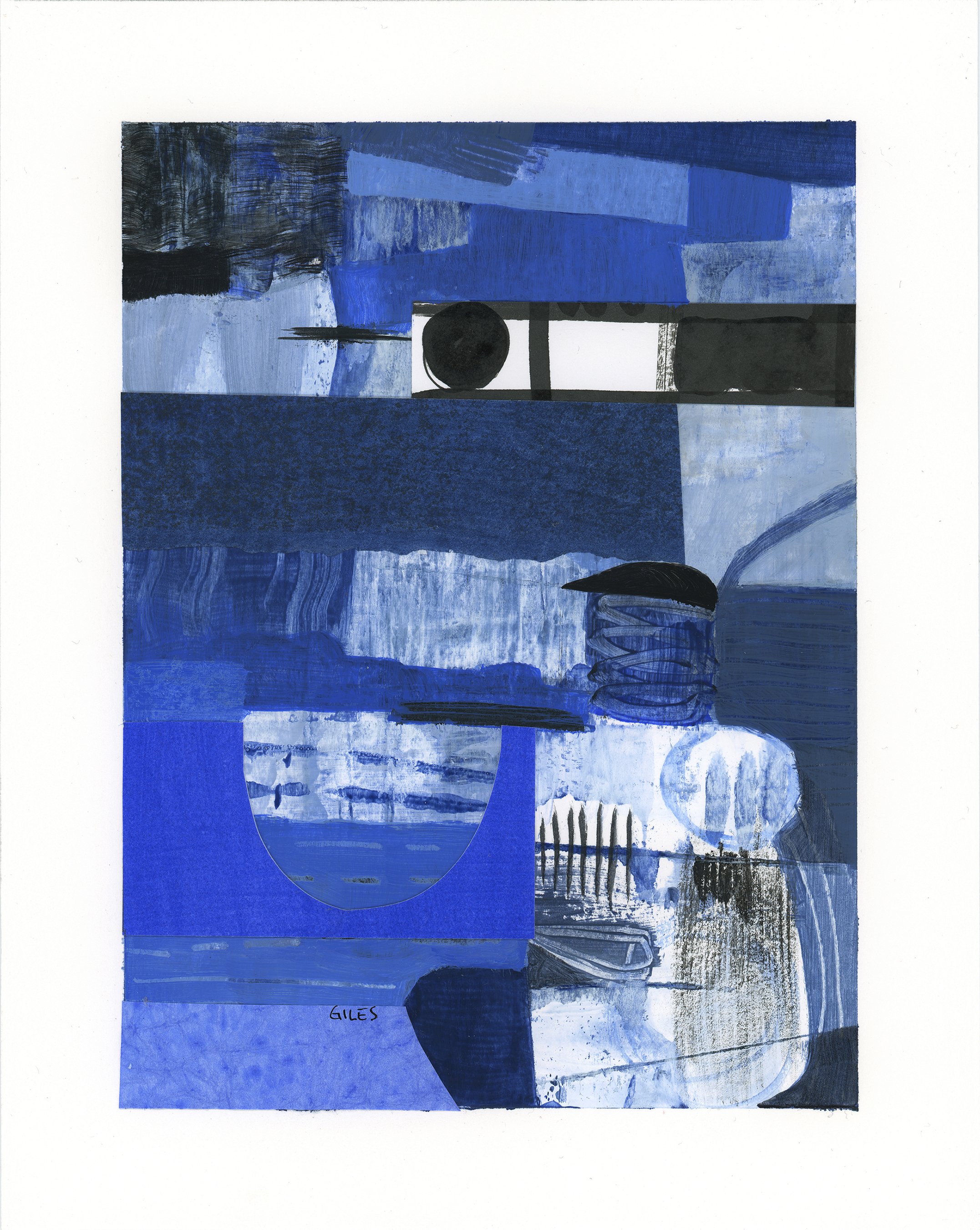 BG ART 3266 Blue Study No.1 7000 pixels high 72ppi cropped to paper.jpg