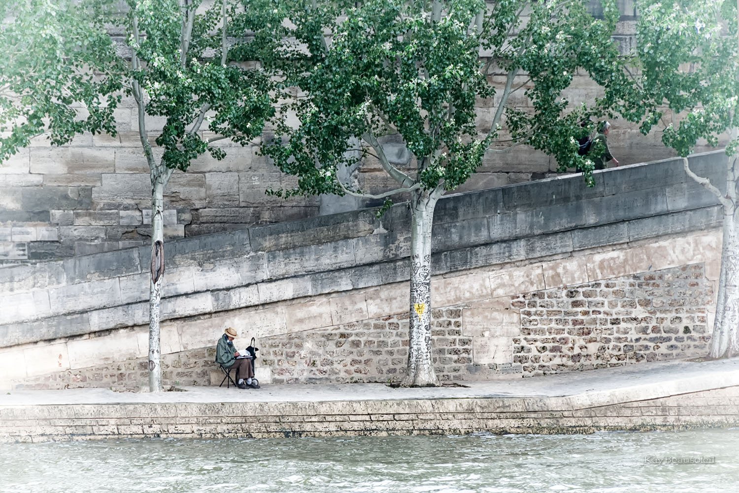 STILLNESS BY THE SEINE