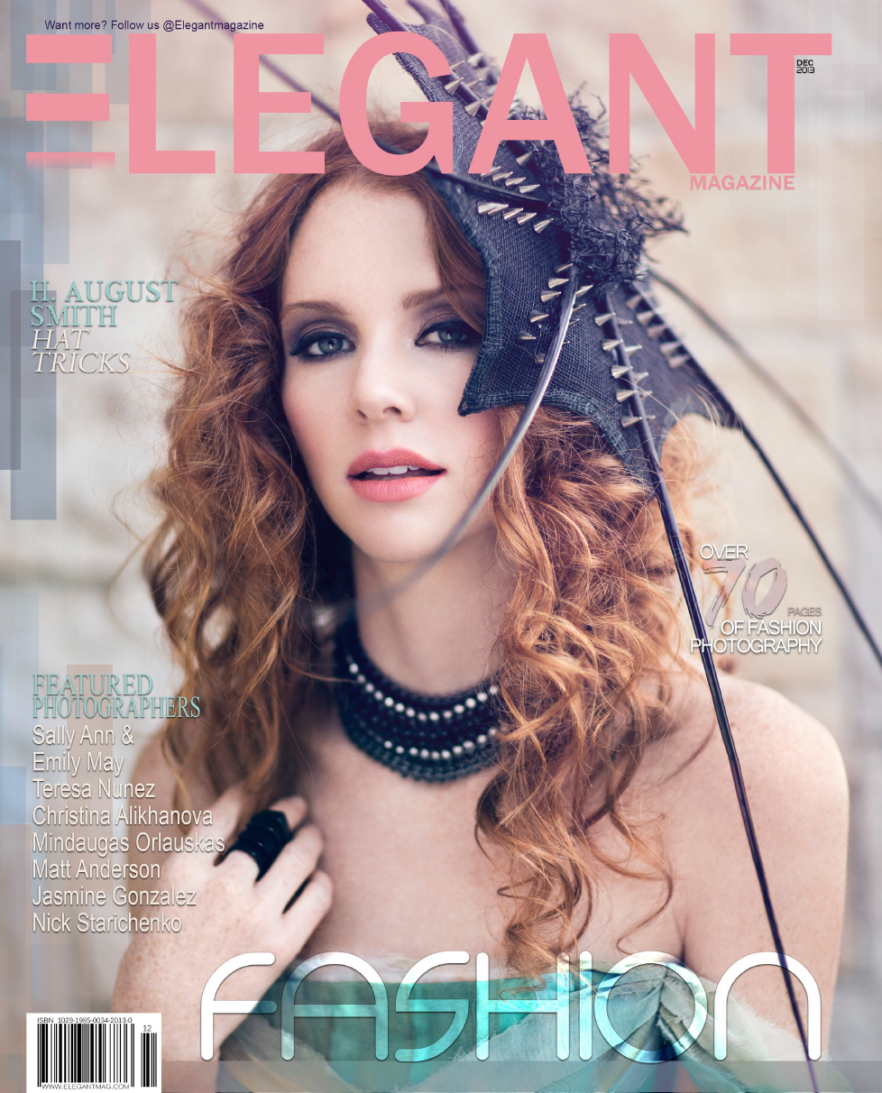 Elegant Magazine Cover