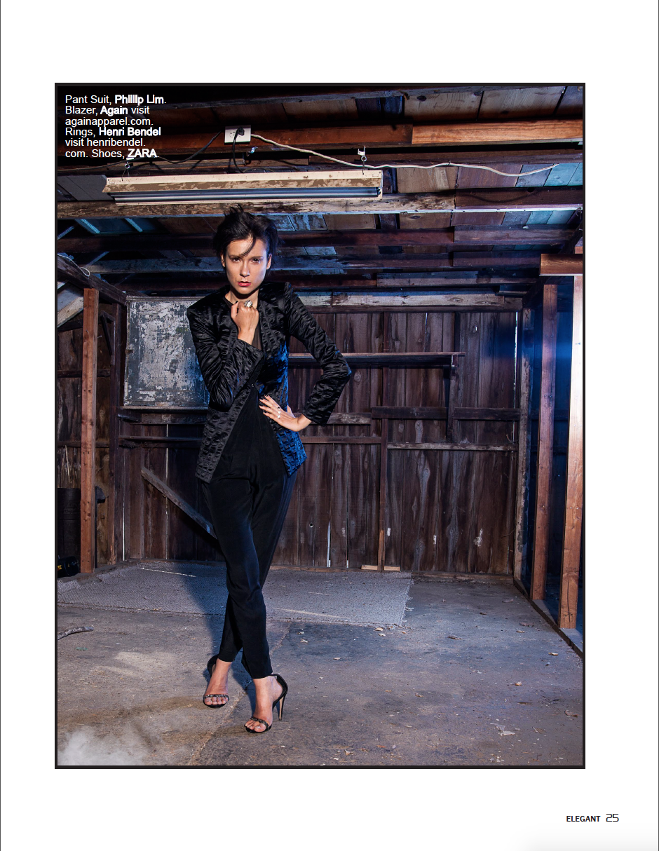 Elegant Magazine Fashion Photoshoot