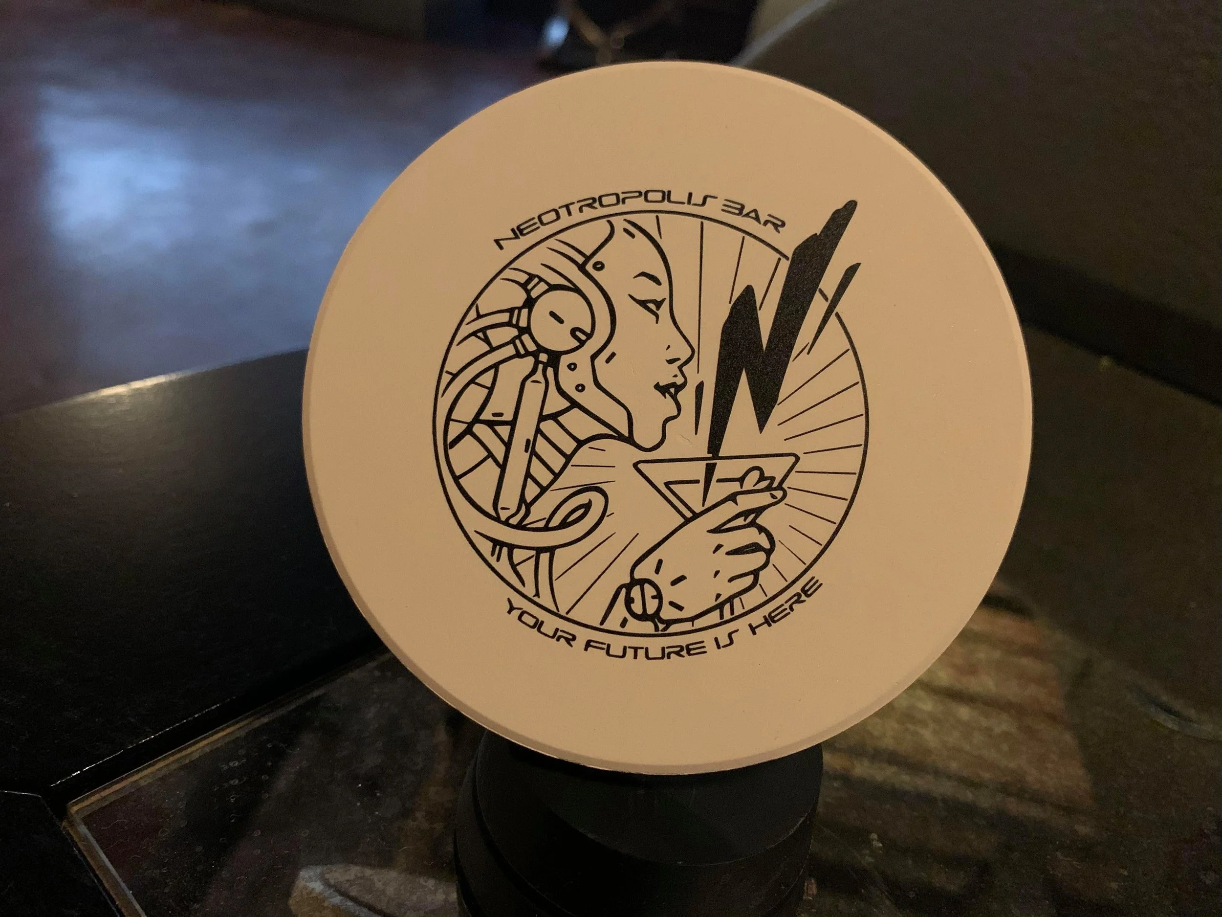 Ceramic coaster - $10