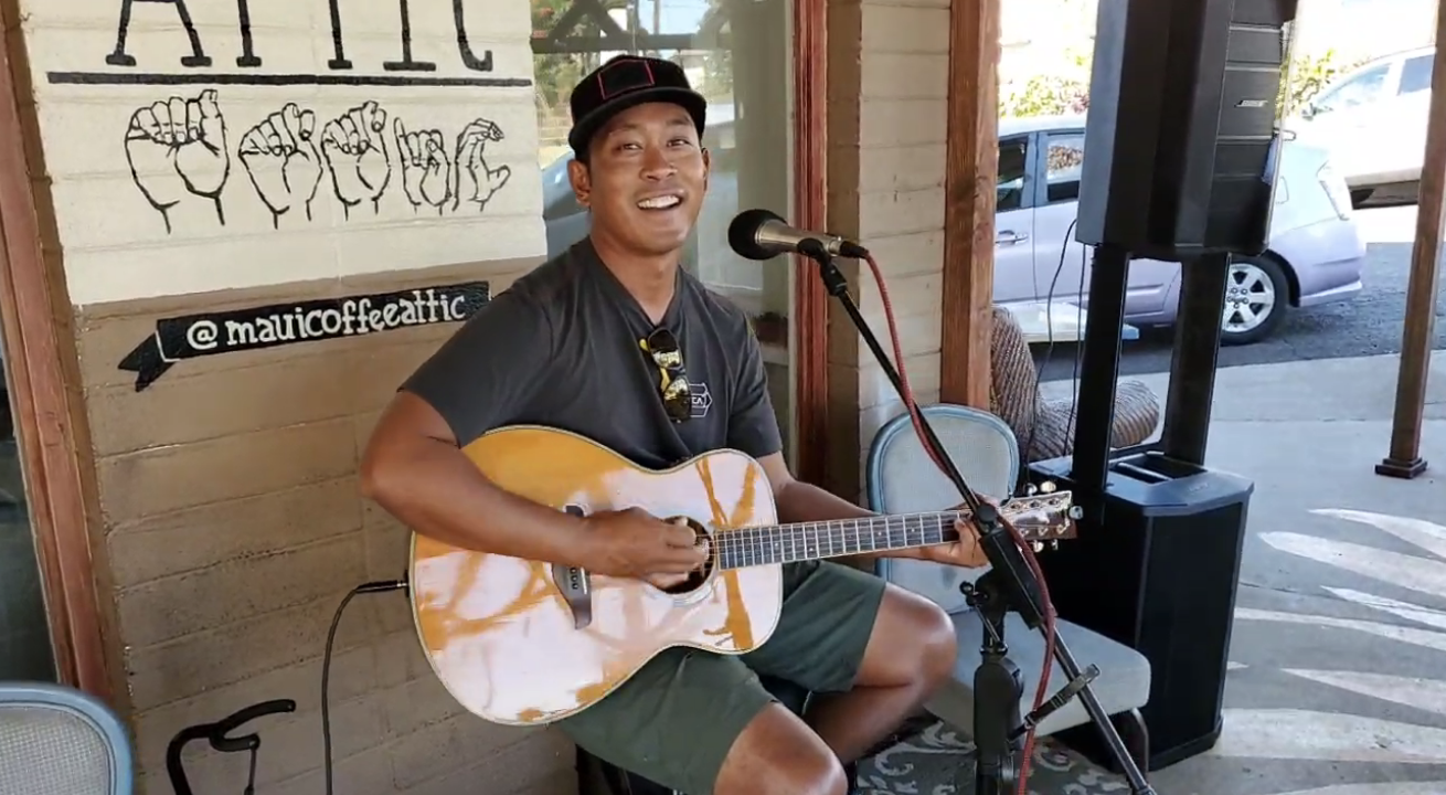 Jason Tepora @ Maui Coffee Attic