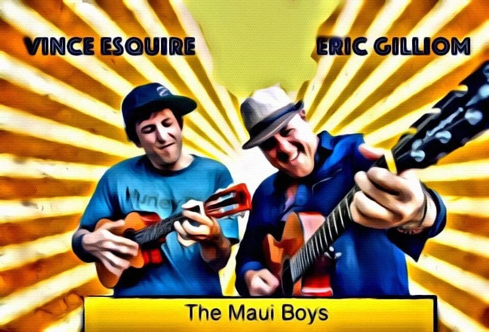 VIP seating Eric Gilliom and Vince Esquire