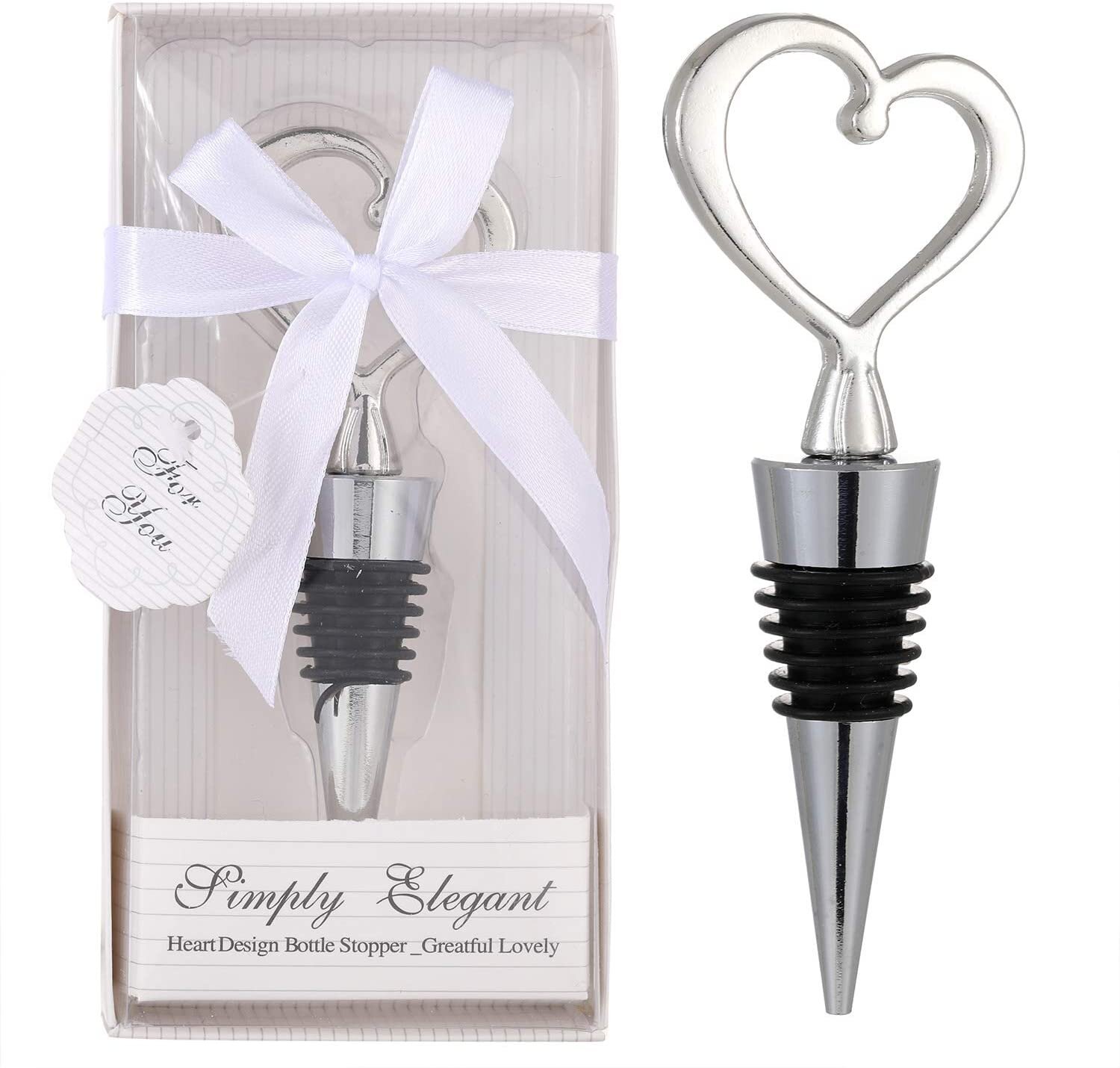 Heart Wine Stoppers