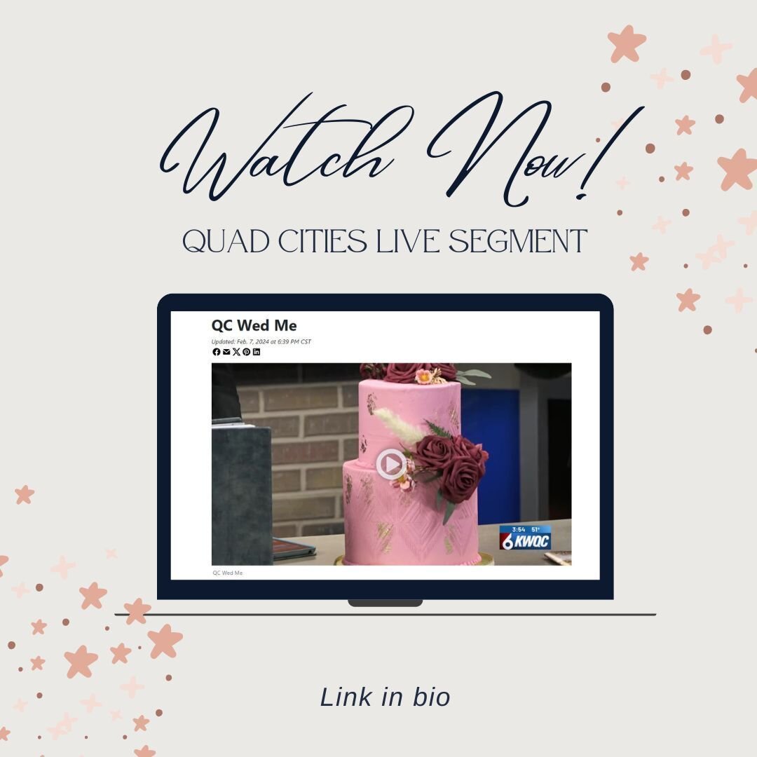Don't miss our Quad Cities Live feature! Watch our five-minute segment at the link in our bio. 

And then, join us at The Hub on Wednesdays from 4-8 or Saturdays from 12-4.

#TheHubExperience #WeddingPlanningTips #BridalAdvice #DreamWedding #PlanYour