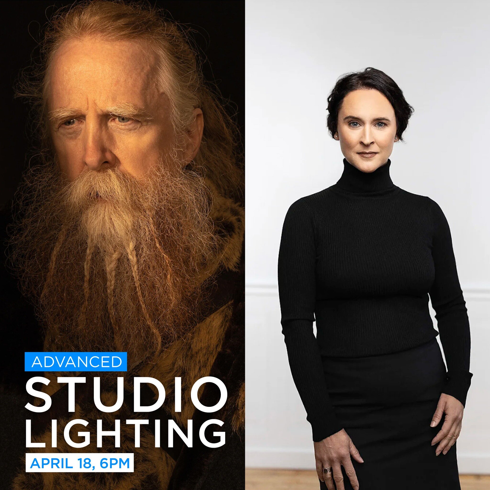 *****NEW CLASS ALERT*****
We are now offering Advanced Lighting! This class is designed around photographers that are comfortable with general studio lighting and want to learn more about layering and sculpting light on their subjects. It will build 