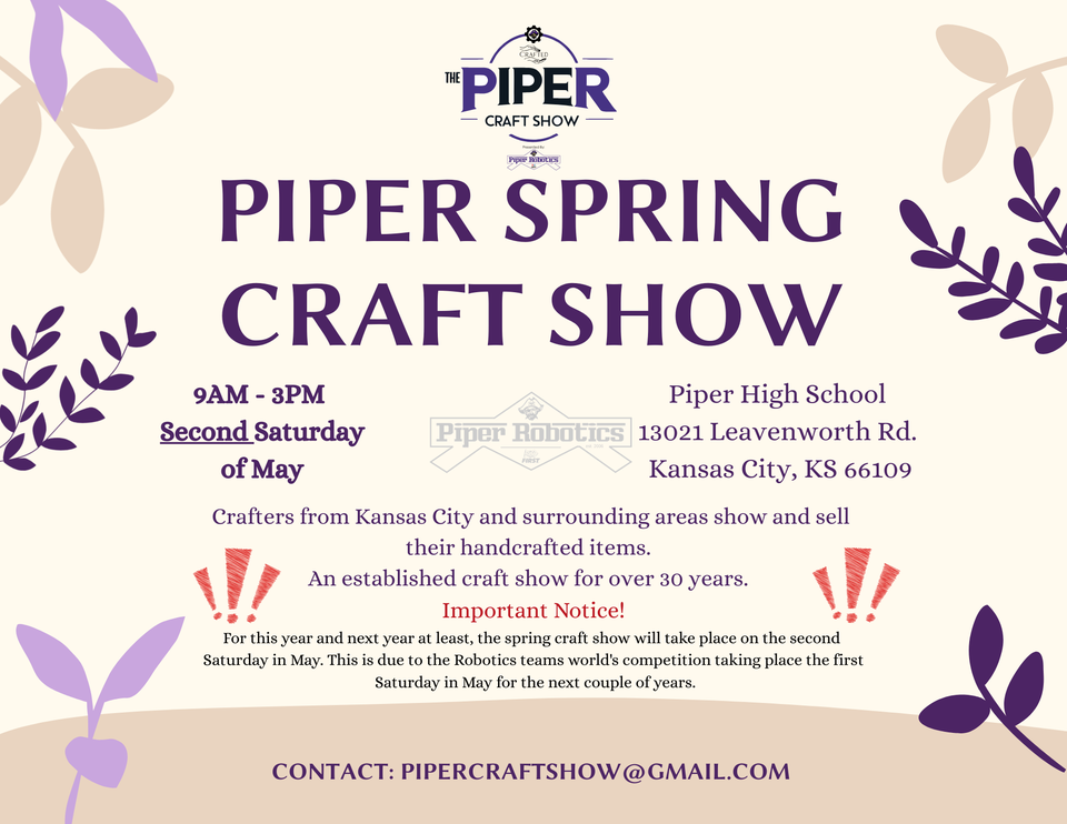 Piper Spring Craft Show