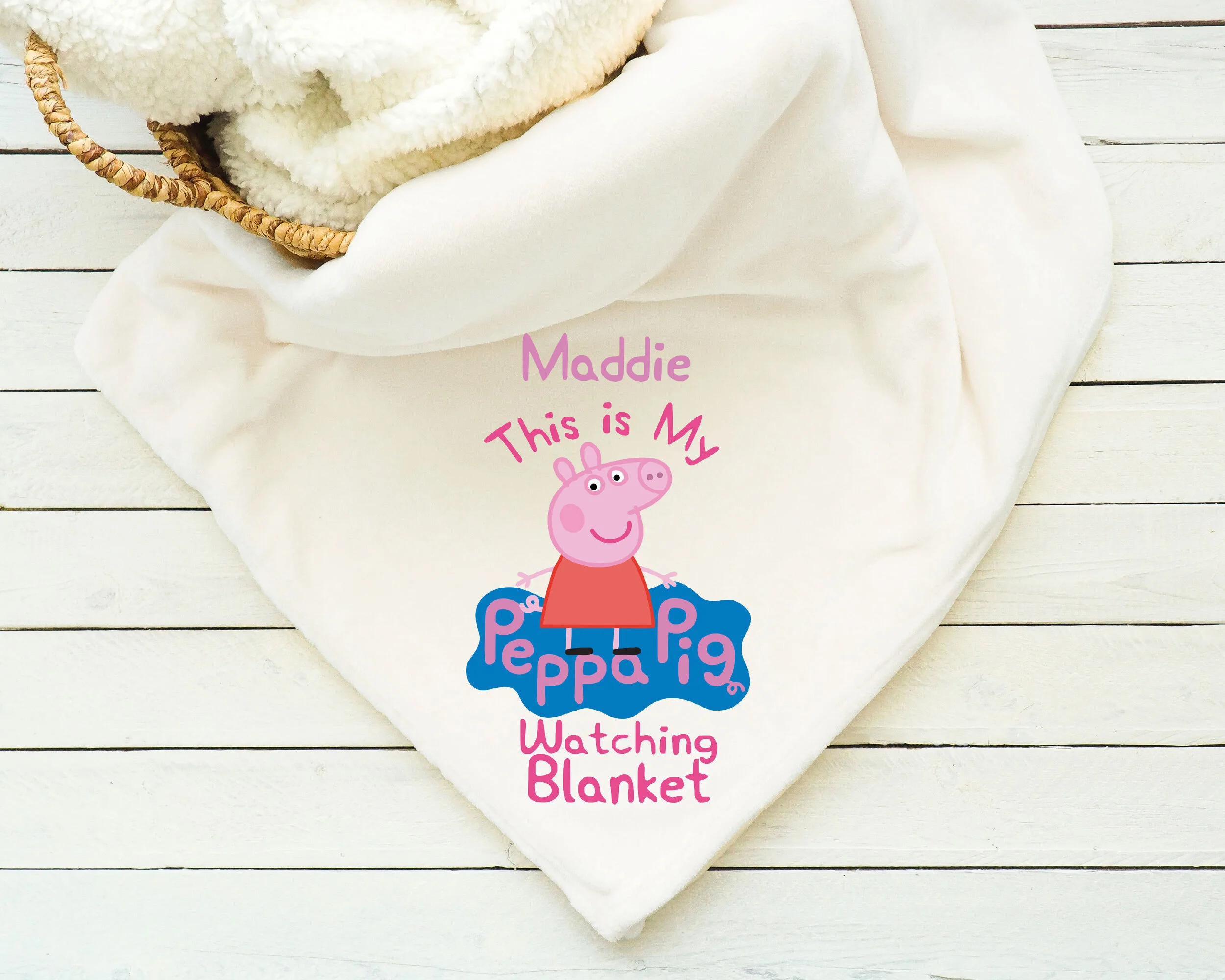 A Dog's Life Embroidery — Peppa Pig