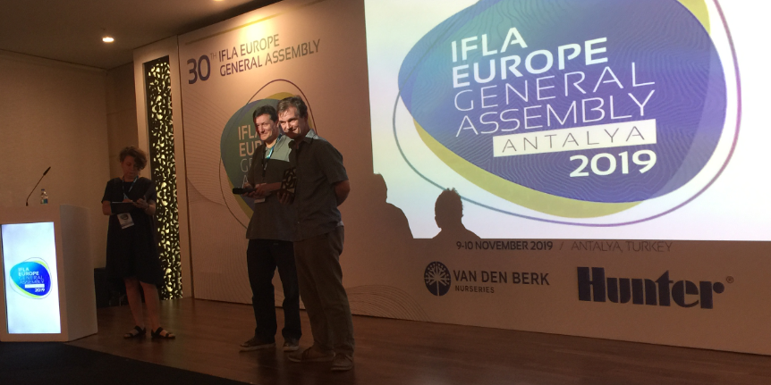IFLA Europe Award 2019 goes to European Federation of Green Roof Associations