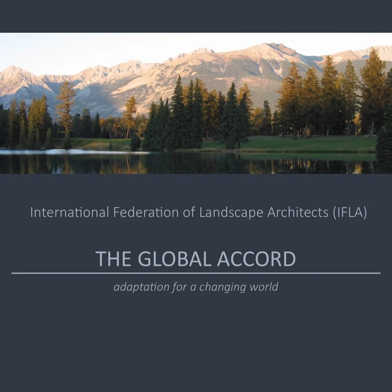 IFLA Global Accord – adaptation for a changing world