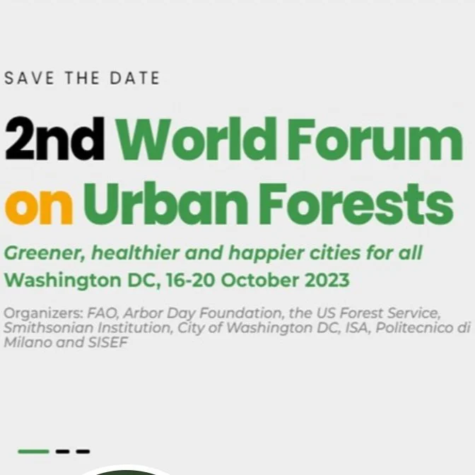 2nd World Forum on Urban Forests - Call for affiliated events and activities