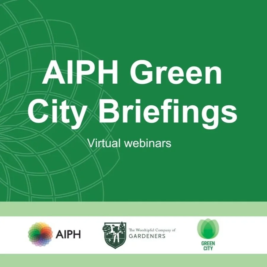 AIPH Green City Briefing: Seeding a sense of place in urban parks