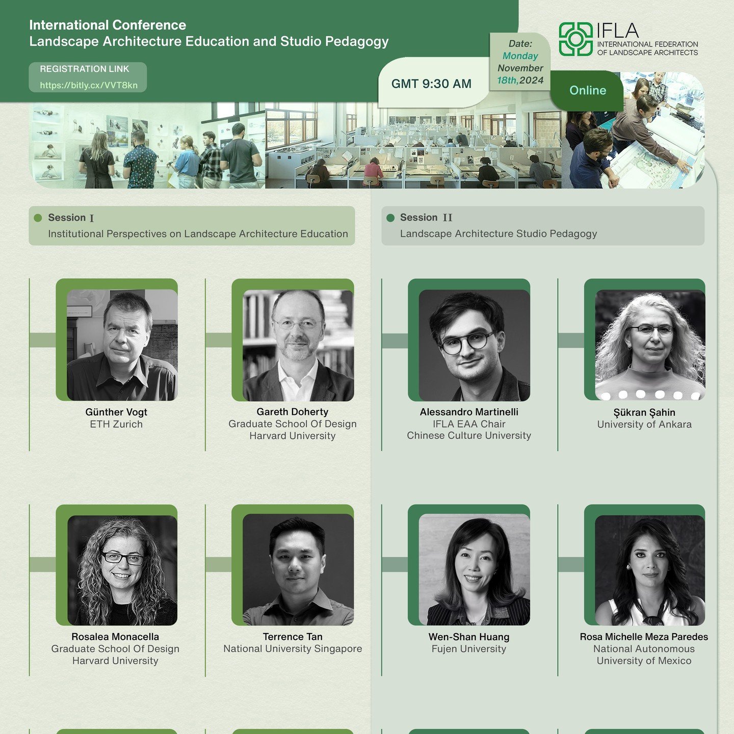 The program for Mondays International Webinar Conference on Landscape Architecture Education and Studio Pedagogy has been announced! 

Find out more and how to join IFLA for this event here https://www.iflaworld.com/newsblog/educationandstudiopedagog