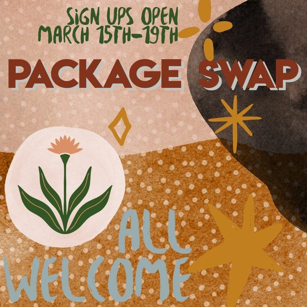 *Our original package swap is NOW OPEN*⁠
⁠
Come join us for the fun this time around!! This is a great way to meet people and spread the love around. If you are looking for a community full of amazing, non-judgemental witches- look no further!! You f