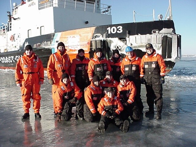 Ice liberty in the Coast Guard
