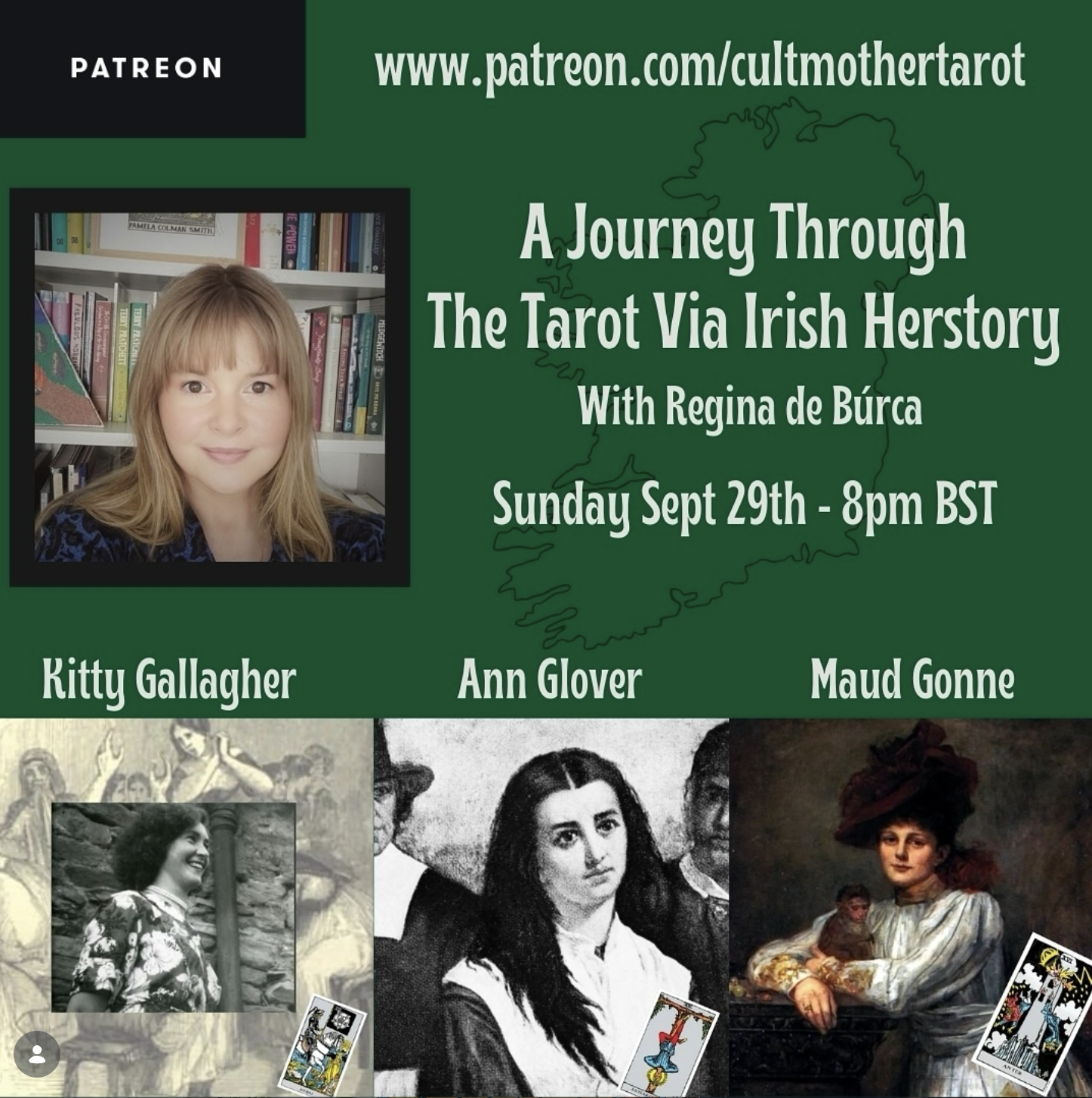 Cult Mother Tarot - Journey through the Tarot via Irish Herstory 