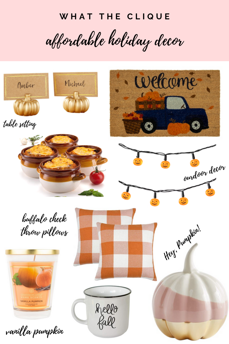 Affordable Holiday Decor &amp; DIY Projects