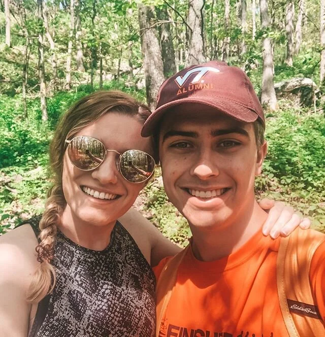 We got up early this morning and headed out to Wintergreen Resort for a little bit of hiking. What started out as a leisurely hike turned into an incline workout after we spotted a baby bear working its way toward the hiking trail. (See more on stori