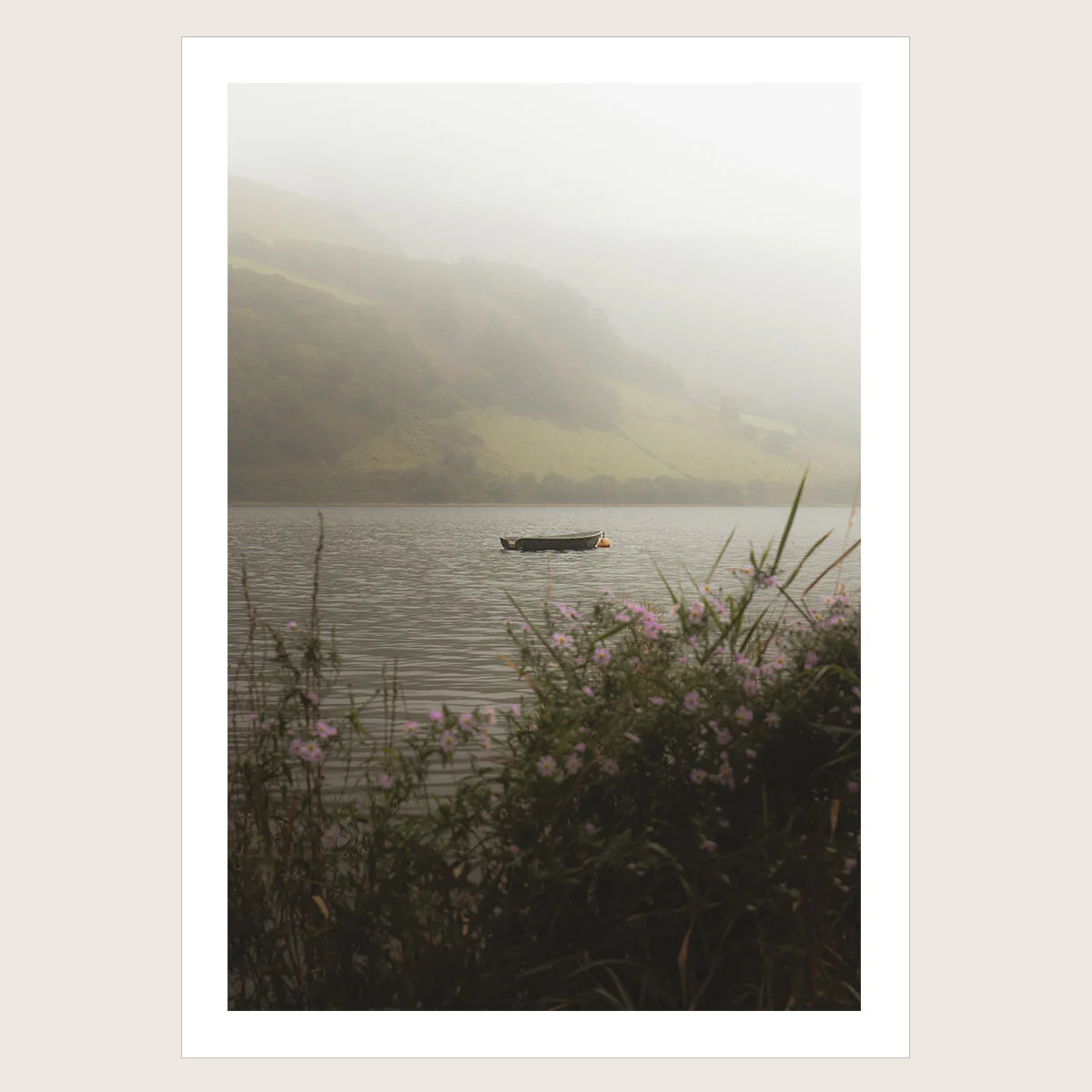 Boat on Misty Water Print.jpg