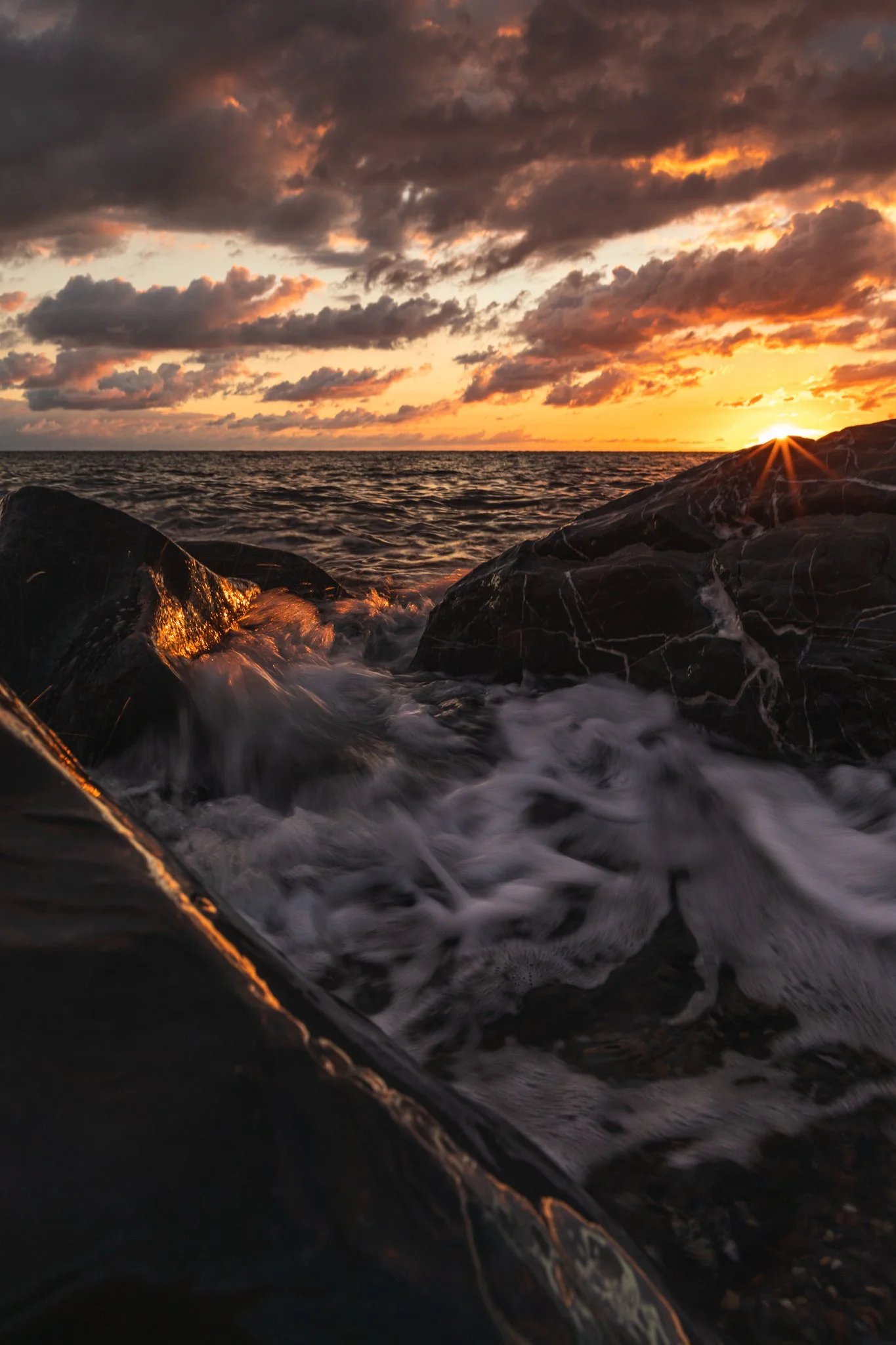 22-9-24 Sunset Aberystwyth Seascape.jpg