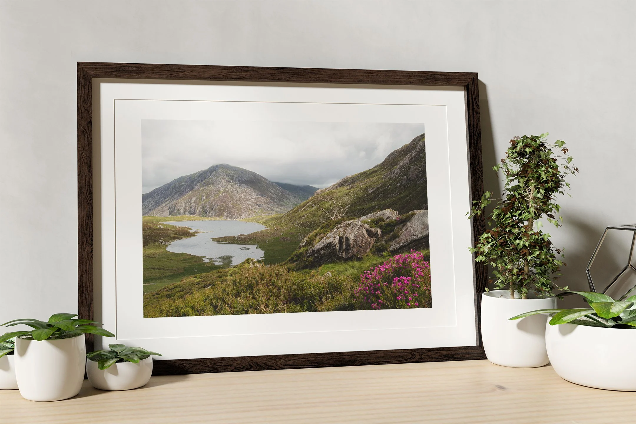 Llyn Idwal Pen yr Ole Wen Print Mockup.jpg