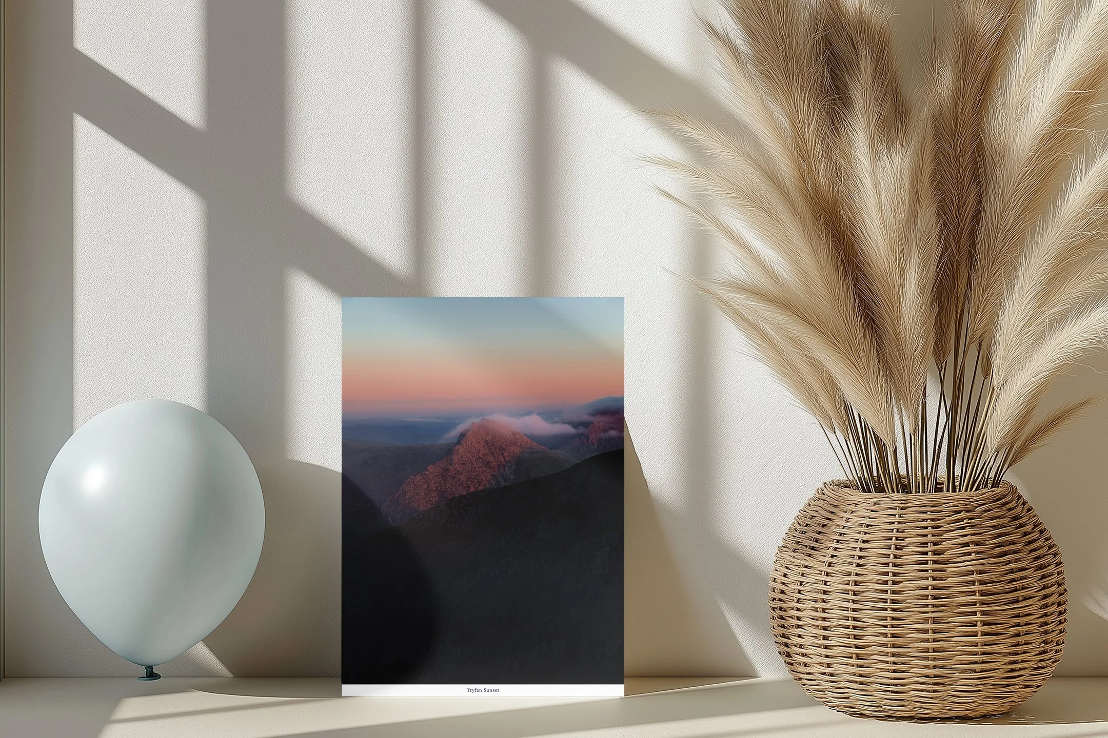 Tryfan Sunset Greetings Card.jpg