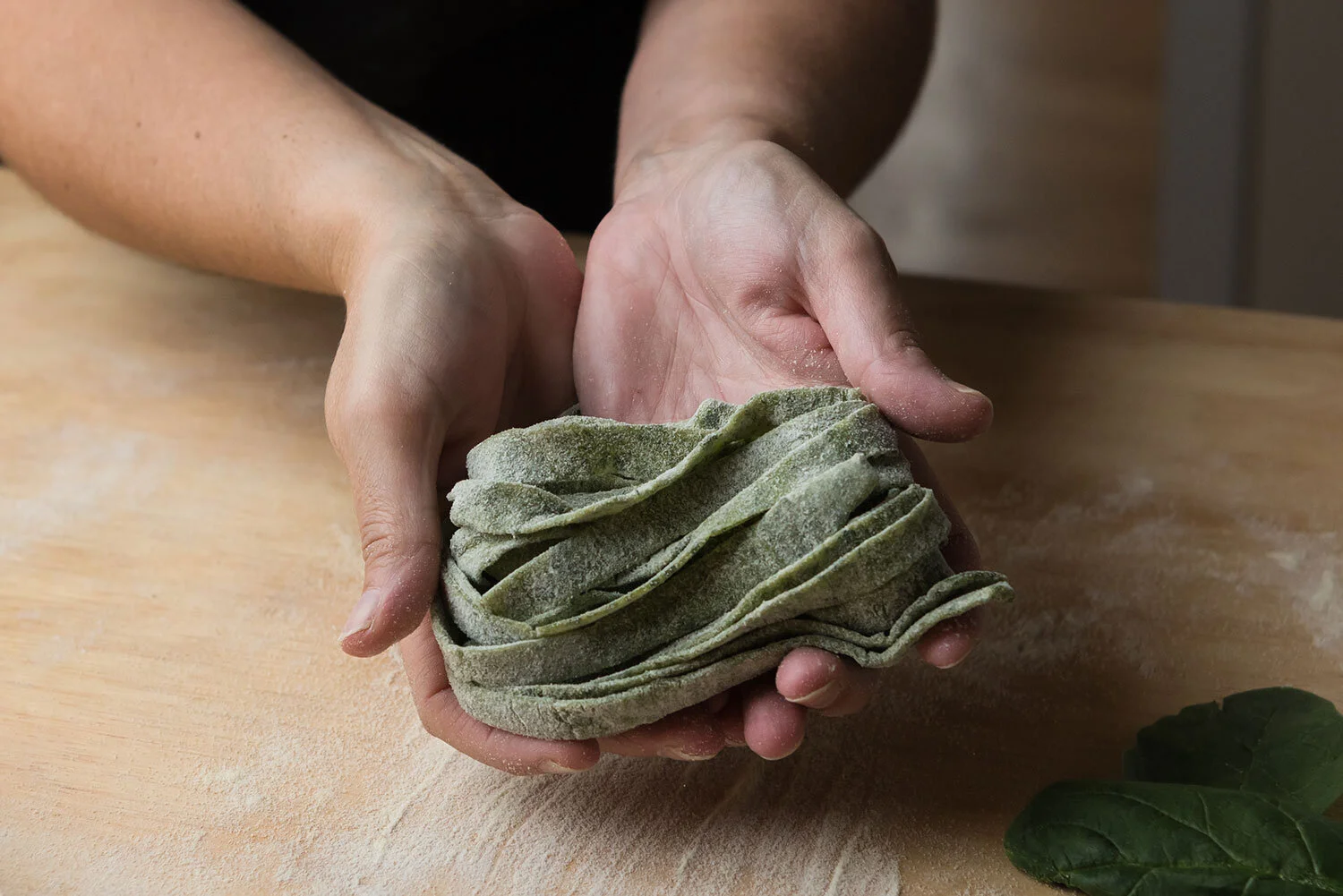 Tagliatelle 'straw and hay'