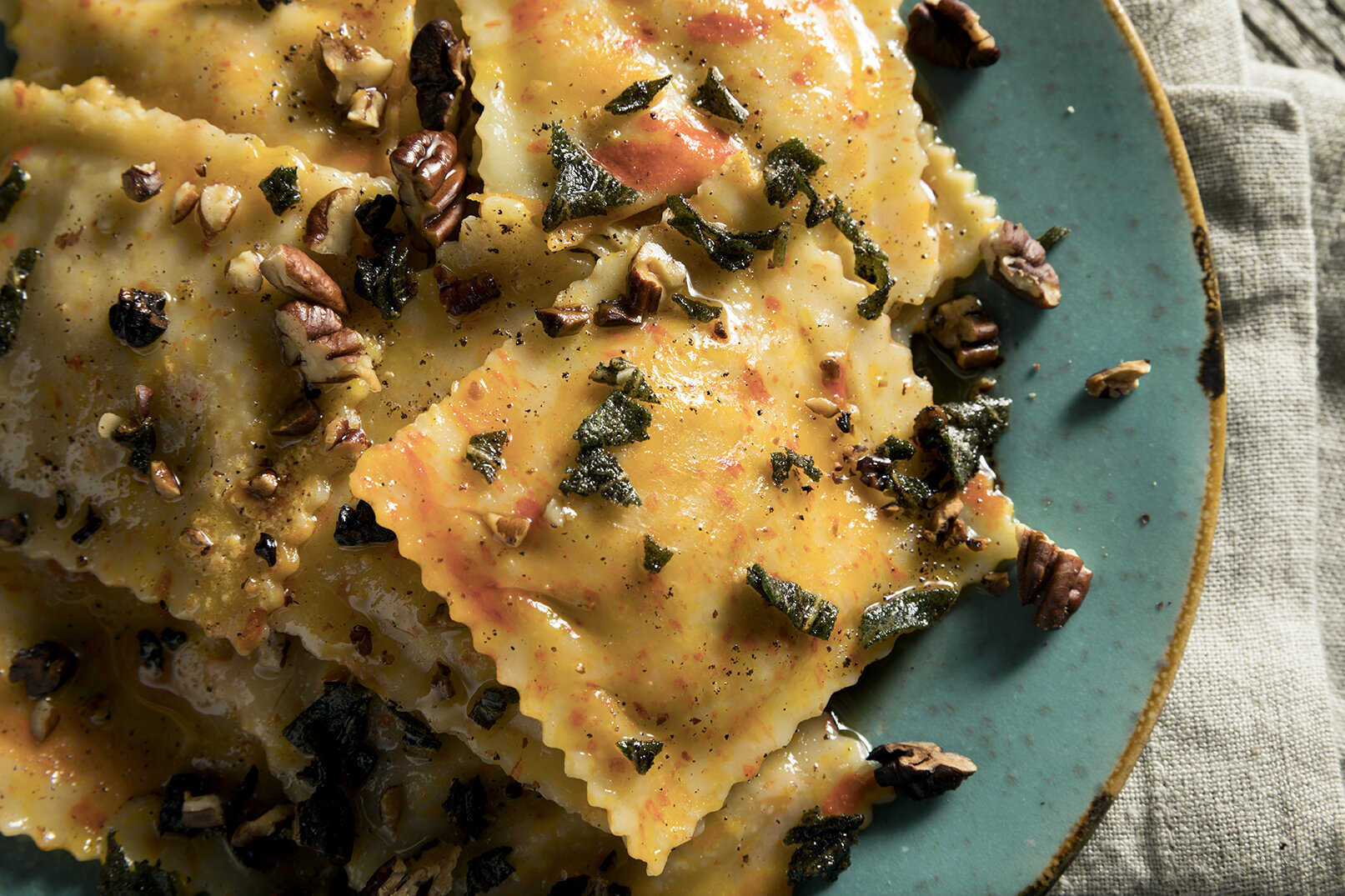 Pumpkin Ravioli - Ravioli di Zucca