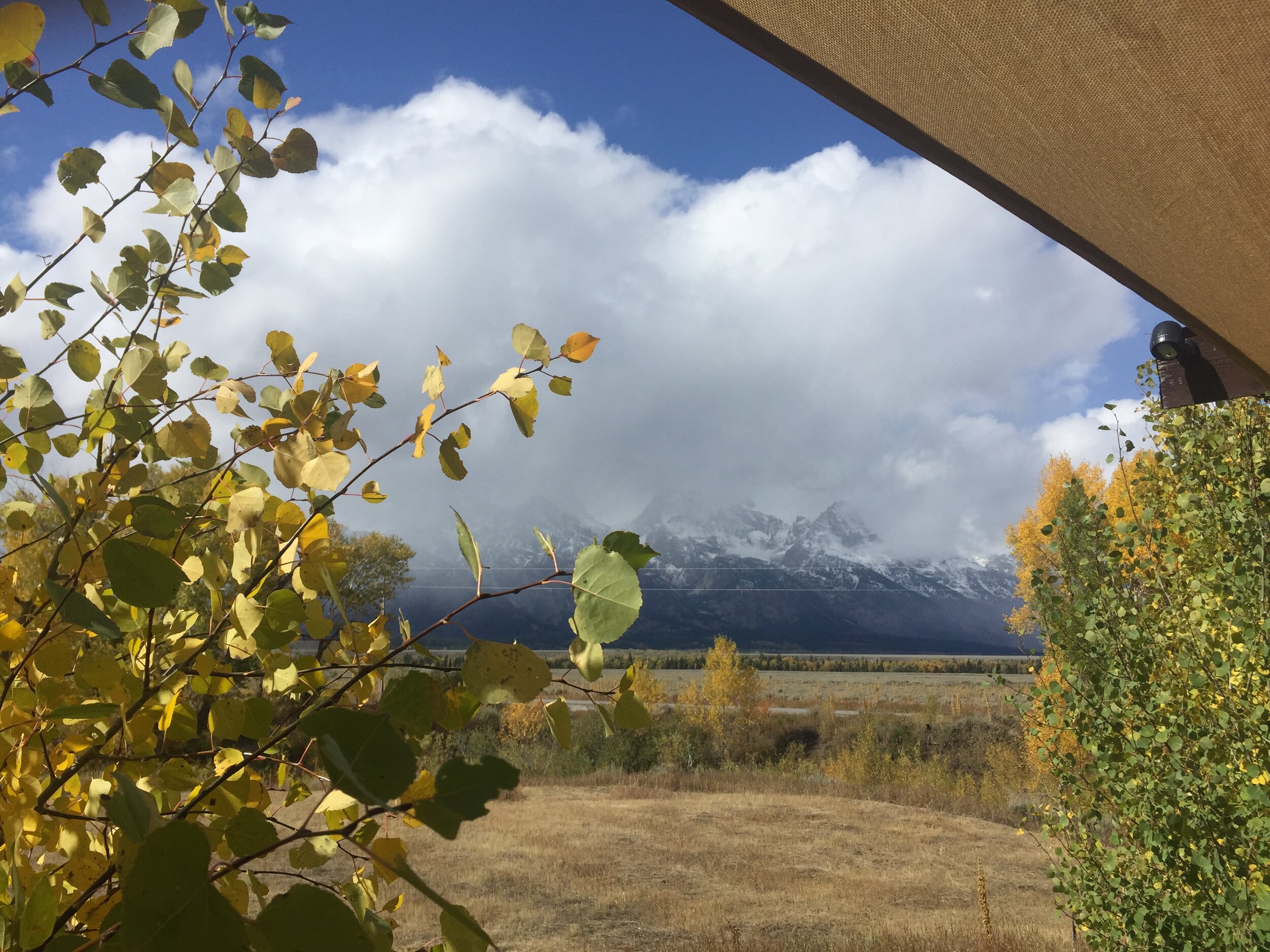  Cloudy, but lovely view from the Guest House  