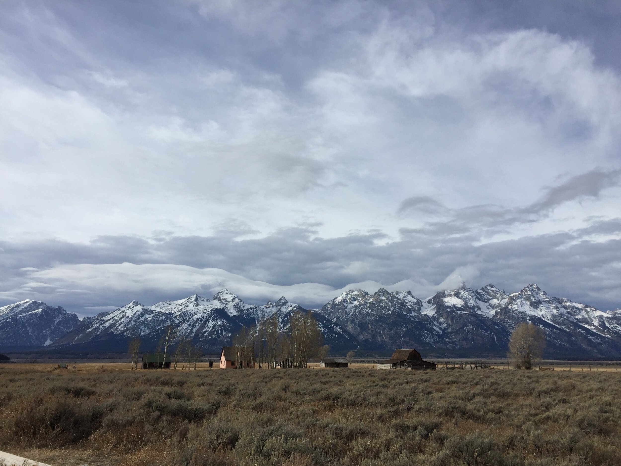  Cloudy Teton View from Antelope Flats Road 