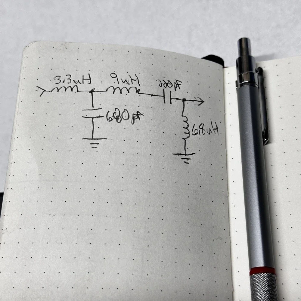 elegant bandpass filter design