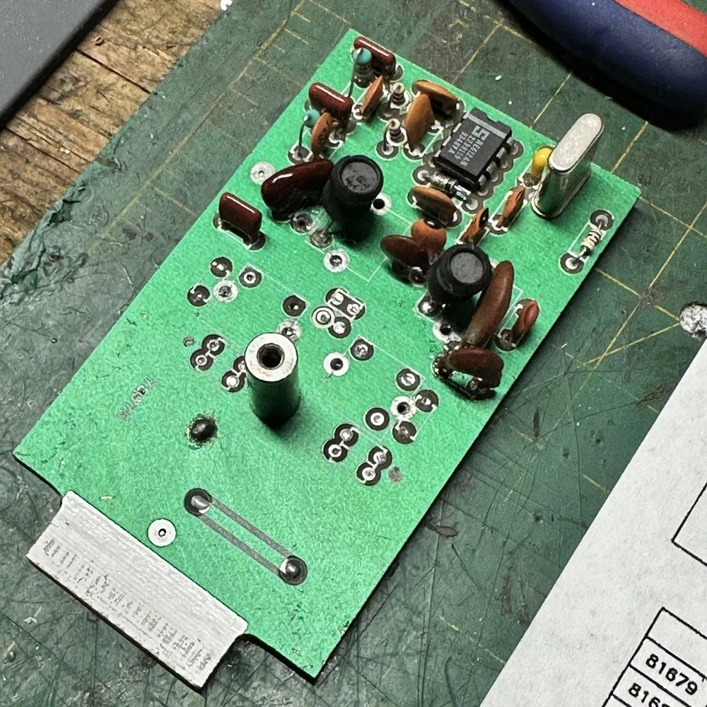 60 meter bandpass filter circuit board