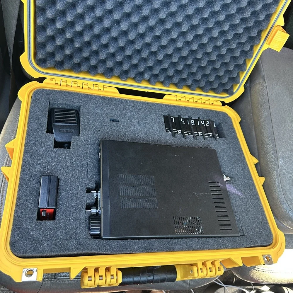 tentec scout 555 fitted hard case