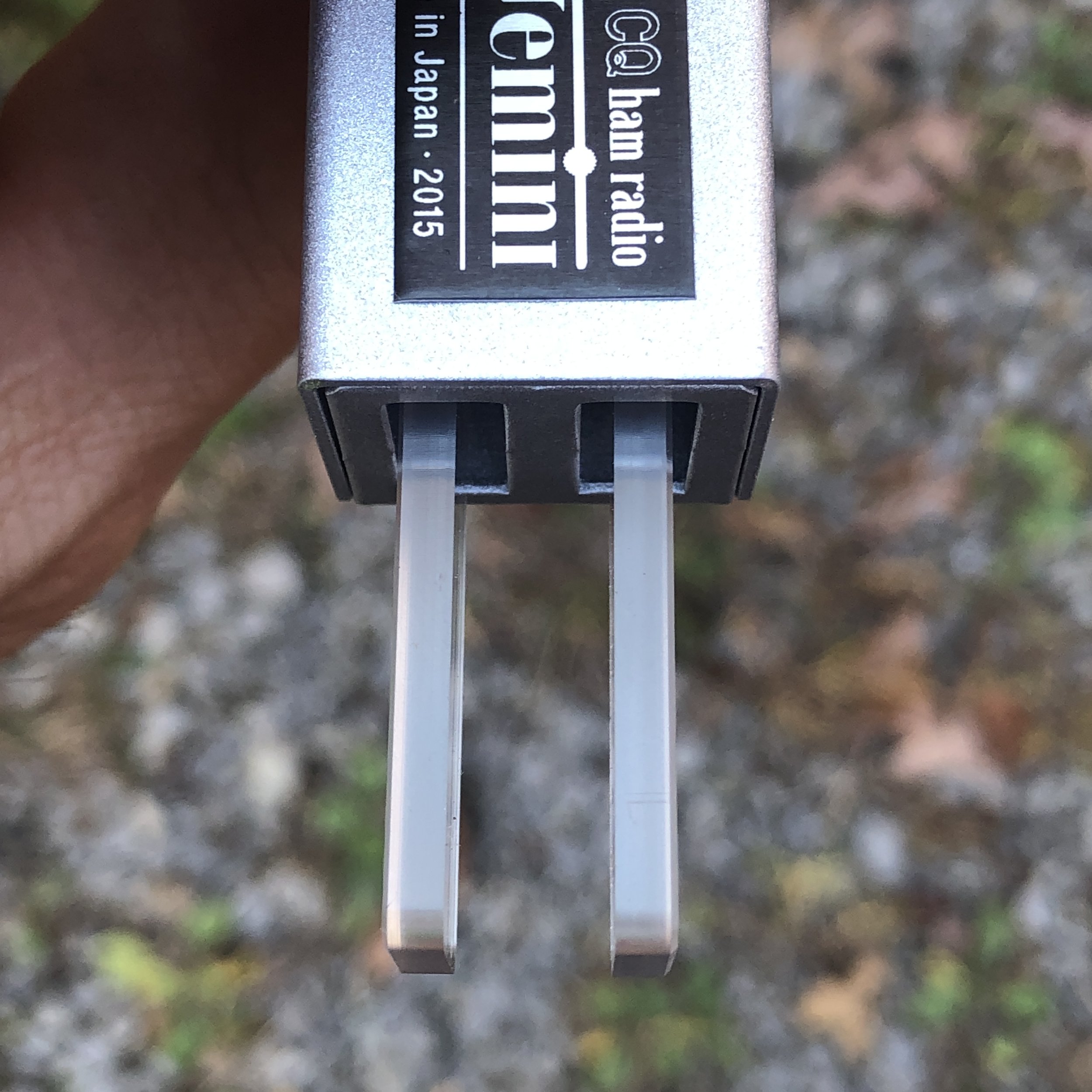 My new travel CW key failed on its third POTA outing