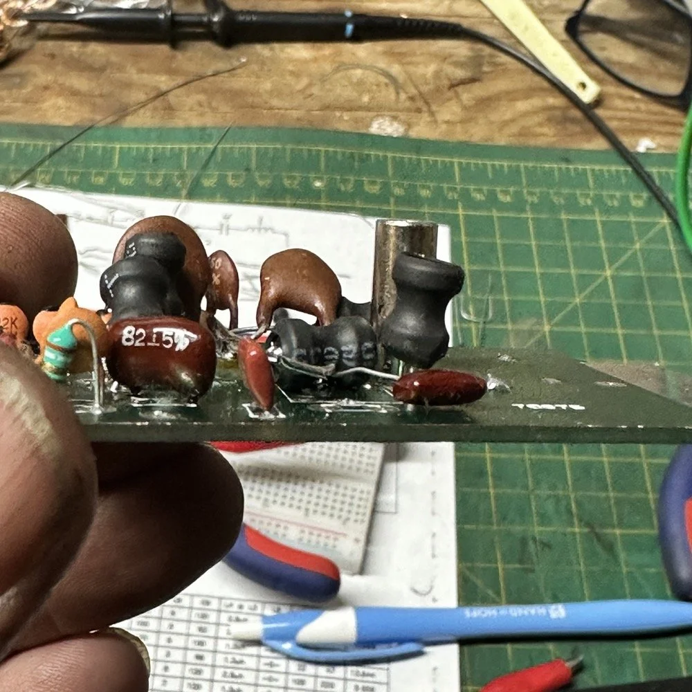 circuit board bandpass filter