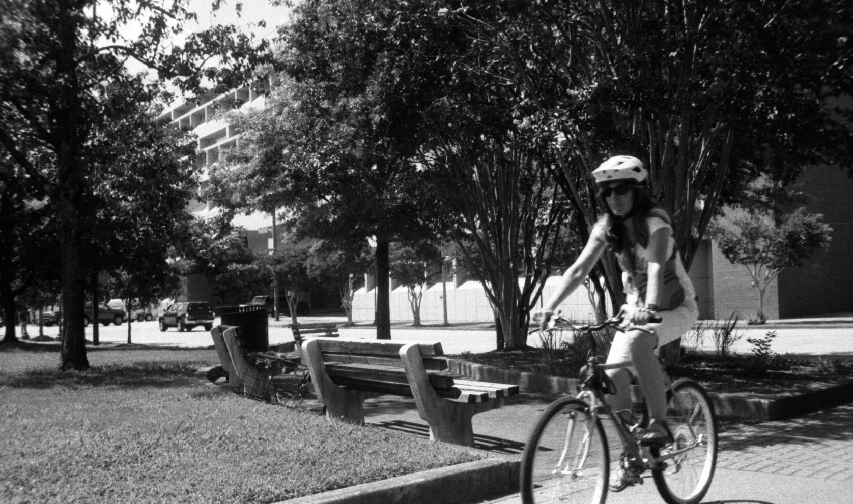 Motion blur in full sun… Zeiss Ikon Contina vintage camera with Ilford HP5 film.