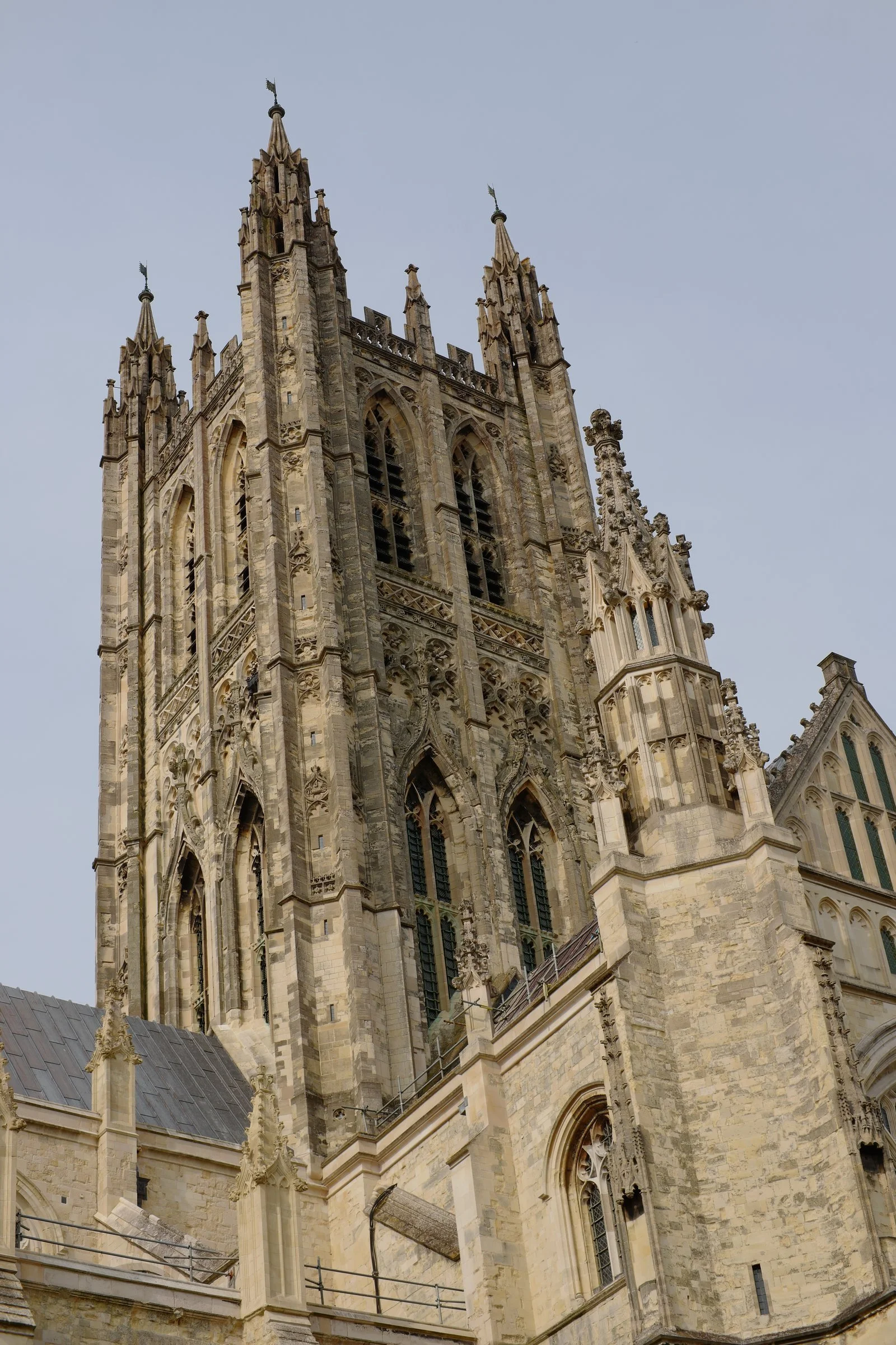 Canterbury Cathedral is so large and ornate that it is imposible to capture it in one photo.