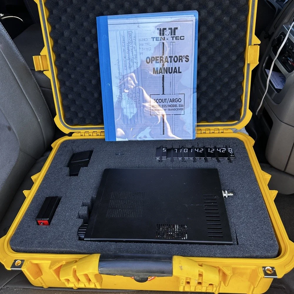 tentec scout 555 pota radio cw ssb portable