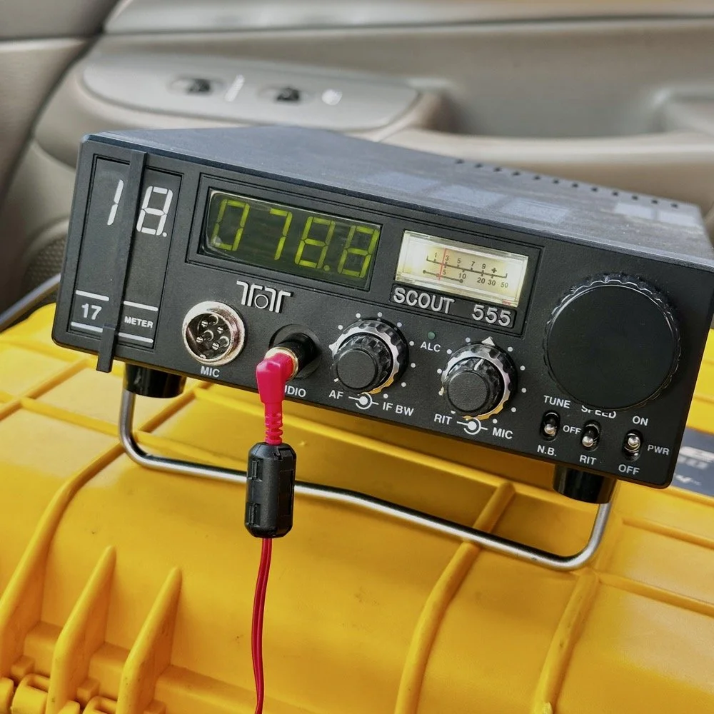 tentec scout 555 hf trasnceiver pota cw ssb
