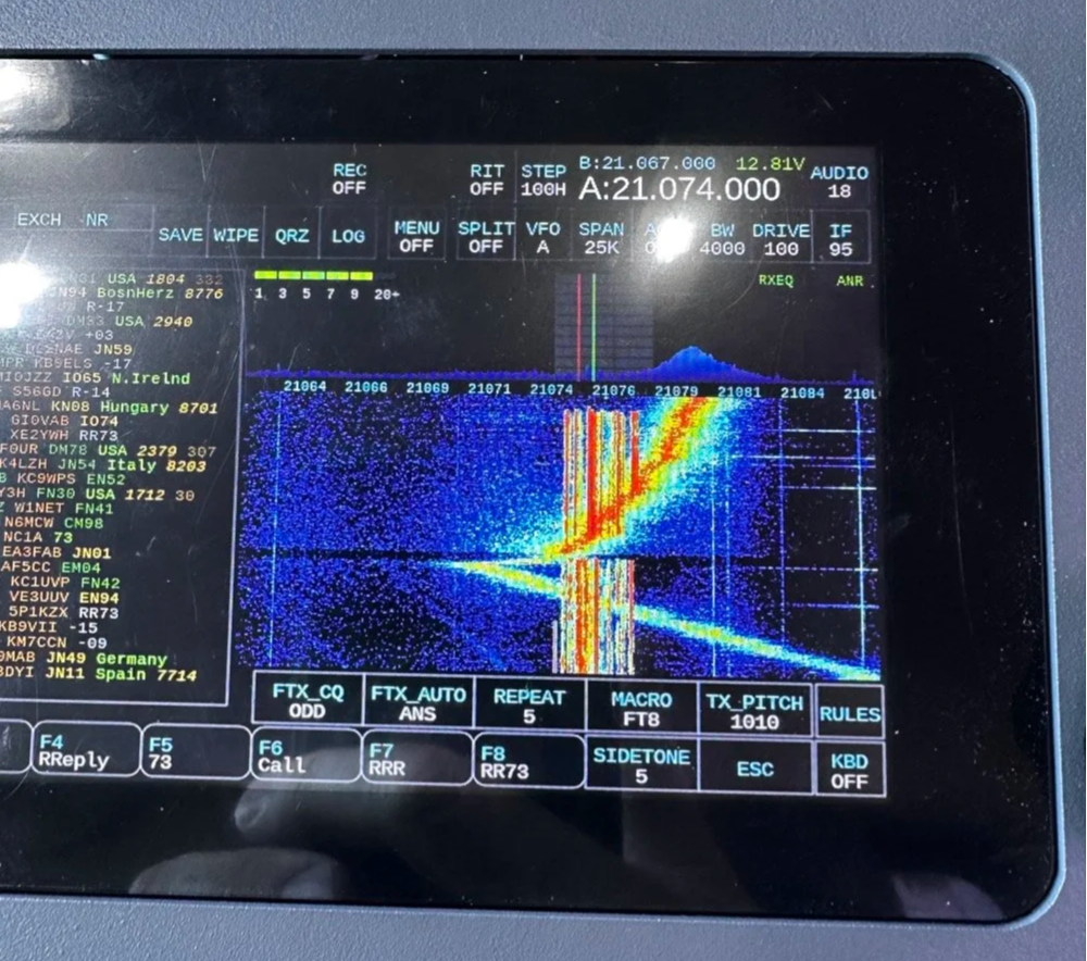 rf hash on 15 meters from an inverter