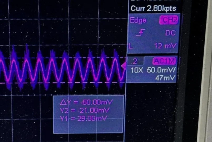 oscilliscope waveform