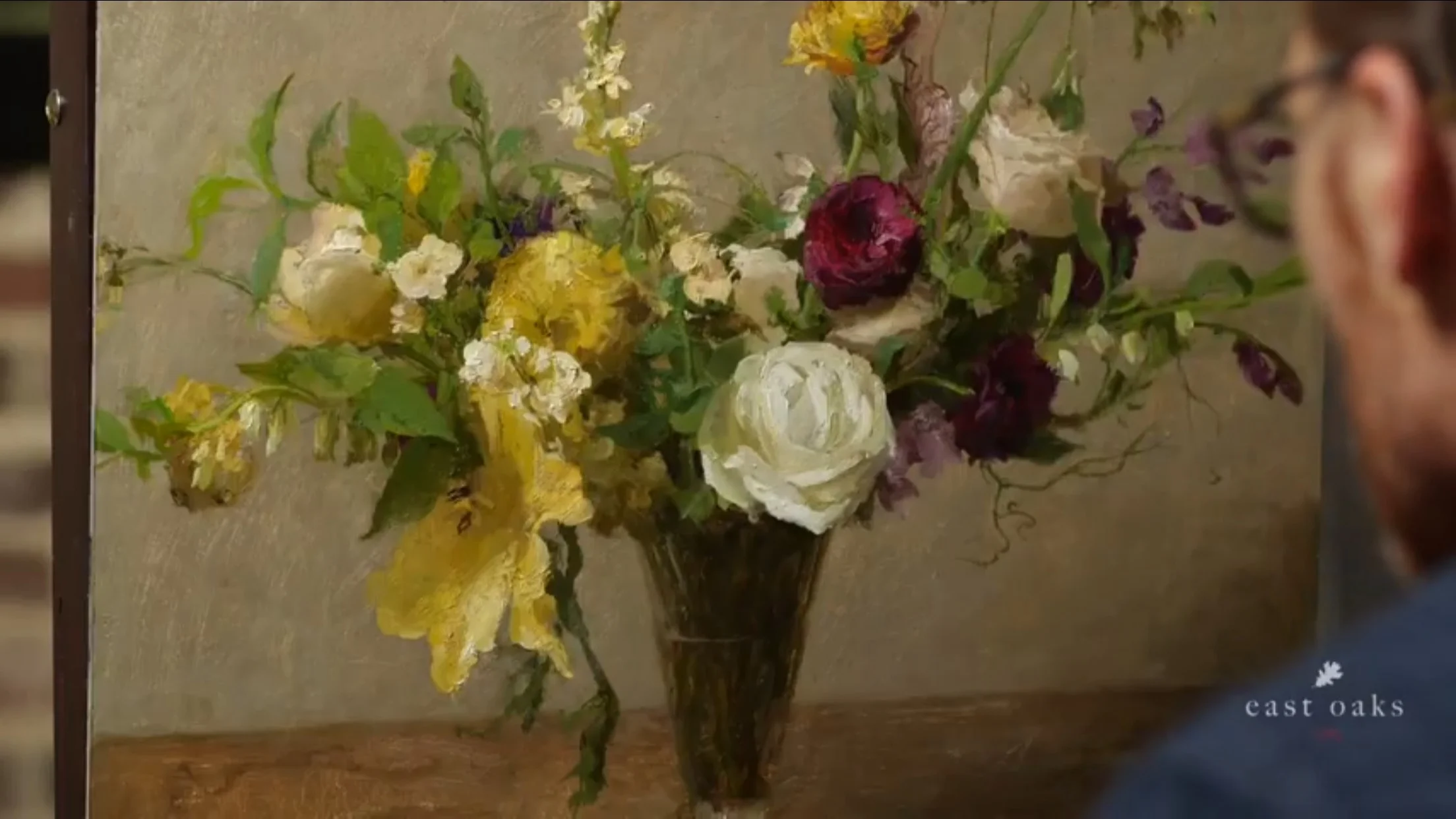 Livestream Floral Painting Workshop $249 (9 hours in duration)