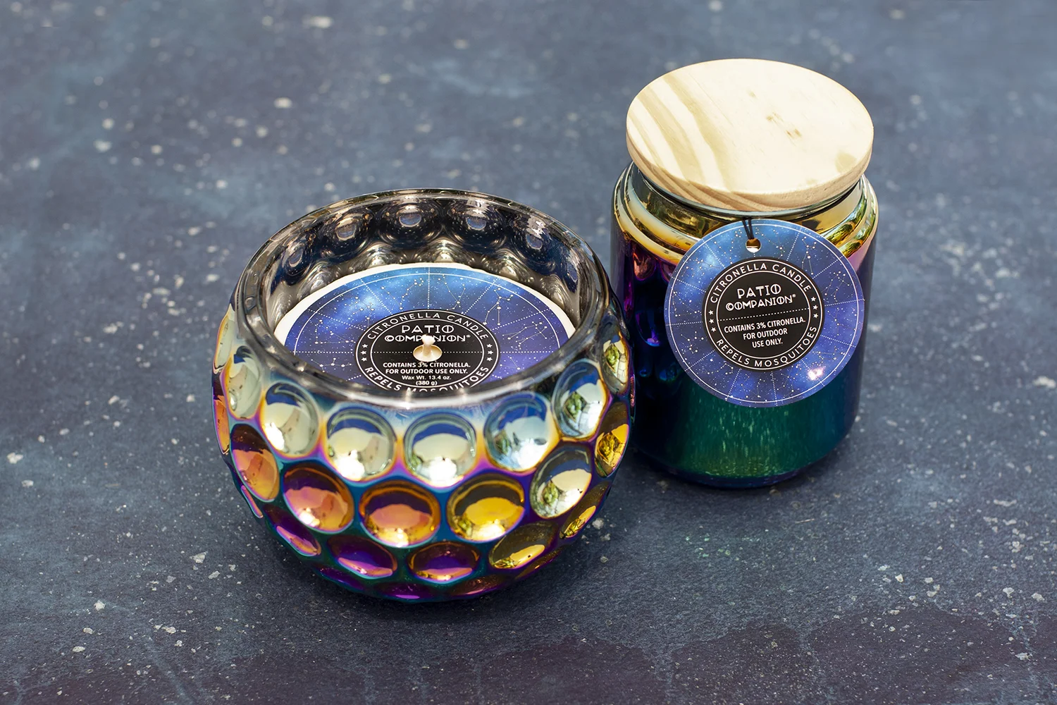 Patio Companion® Galaxy citronella candles